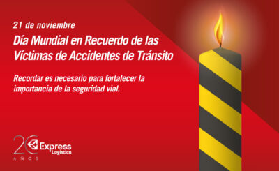 21 DE NOVIEMBRE – DÍA MUNDIAL DE LAS VÍCTIMAS DE TRÁNSITO