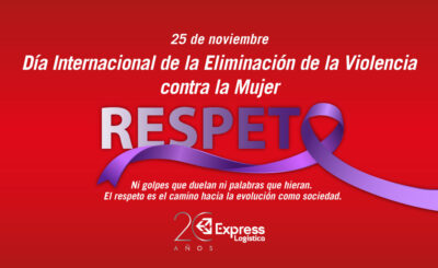 25 DE NOVIEMBRE – DÍA INTERNACIONAL DE LA ELIMINACIÓN DE LA VIOLENCIA CONTRA LA MUJER