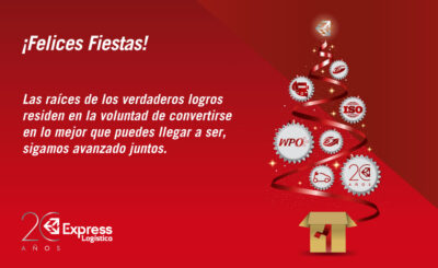 ¡FELICES FIESTAS!